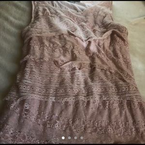 Lightweight pink tank top